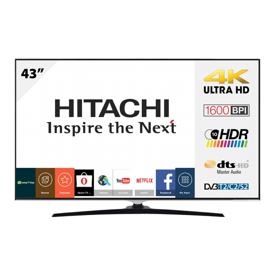 Hitachi 43HK6500 Manual De Instrucciones