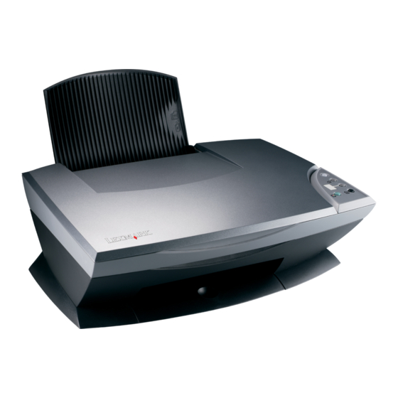 Lexmark 2200 Serie Inicio