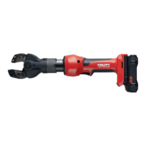 Hilti NURON NCT 25 S-22 Manual De Instrucciones