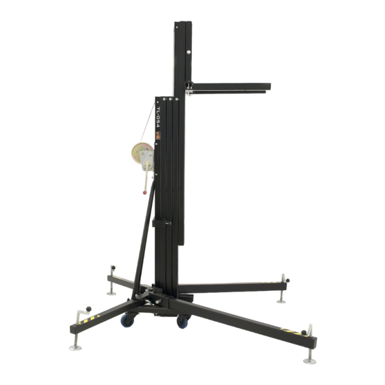 PRO LIFTS VMB TL-054 Manual De Instrucciones