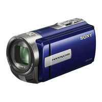Sony Handycam DCR-SX45 Guía De Operaciónes