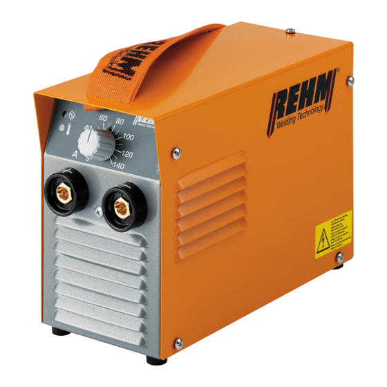 REHM BOOSTER 140 Instrucciones De Servicio