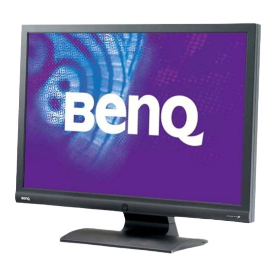 BenQ G2400W Manual Del Usuario