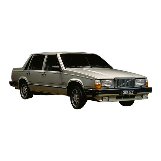 Volvo 760 Manual Del Operador