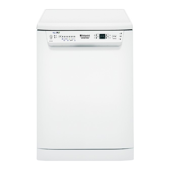 Hotpoint Ariston LFF 8214 Manuales