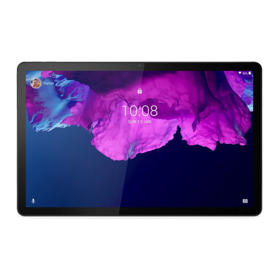 Lenovo Tab P11 Manuales