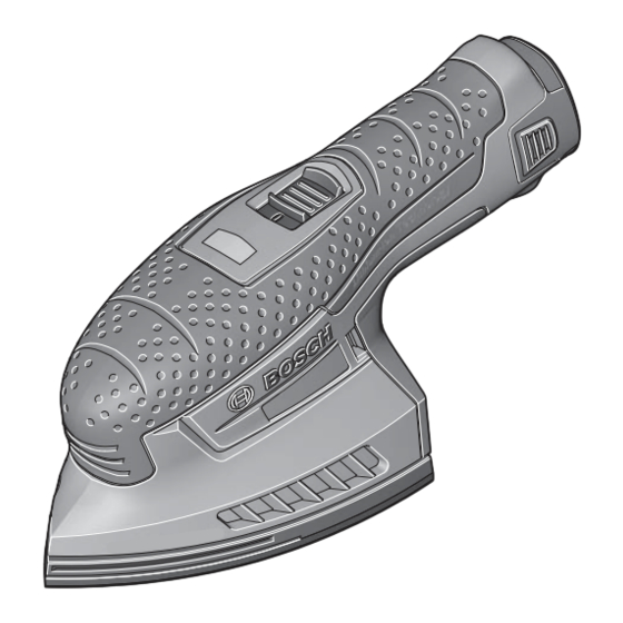 Bosch PSM 10,8 LI Manual Original