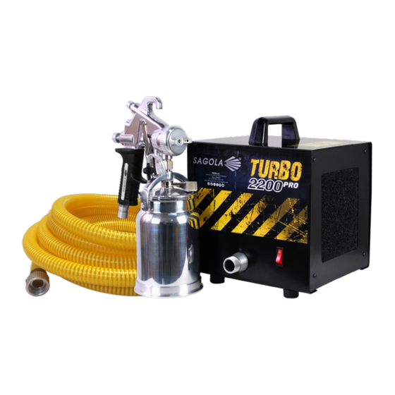 Sagola TURBO 2200 Pro Manual De Instrucciones