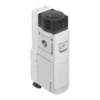 Festo MS6-SV E-10V24 Serie Manual De Instrucciones De Utilizacion Y Mantenimiento