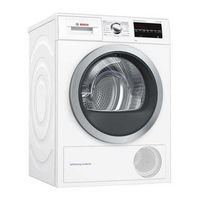 Bosch WTG87239EE Instrucciones De Uso Y Montaje
