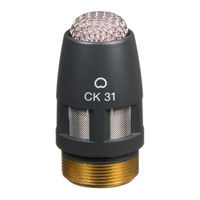 Akg CK-31 Instrucciones De Uso