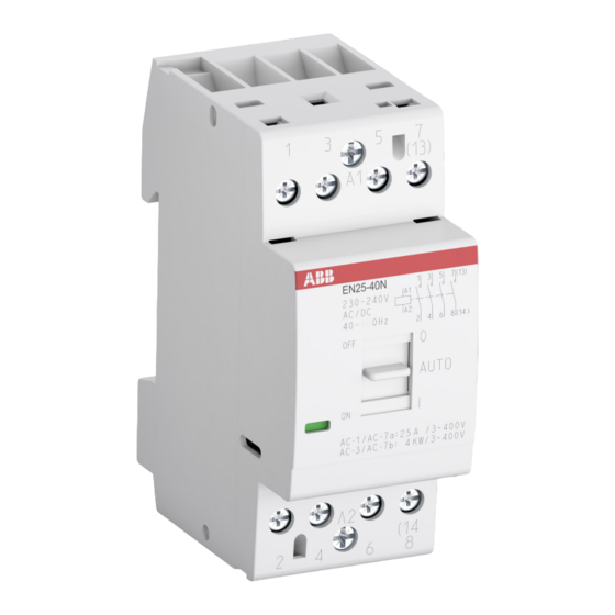 ABB ESB Serie Instrucciones De Montaje
