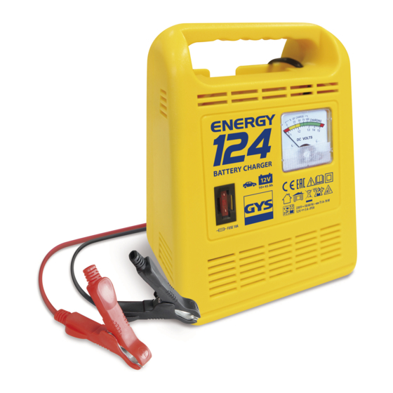 GYS ENERGY 124 Manual Del Usuario