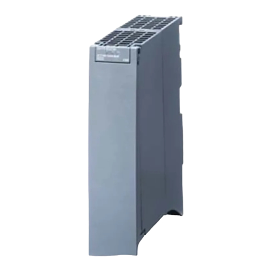 Siemens SIMATIC CM PtP RS422/485 BA Manual De Producto