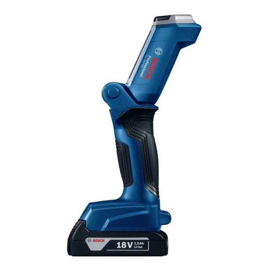 Bosch GLI18V-300 Instrucciones De Funcionamiento