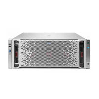 HP ProLiant DL580 Gen8 Guía De Usuario
