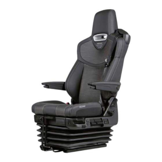 RECARO C 6000 Manual Del Usaurio