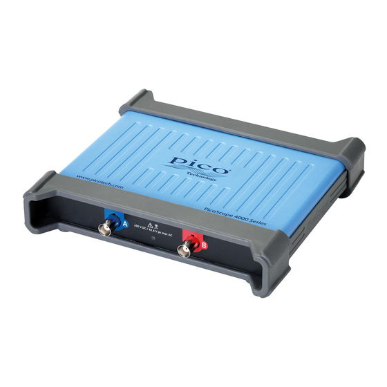 pico Technology PicoScope Guía De Inicio