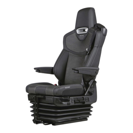 RECARO C 6000 Manual De Montaje