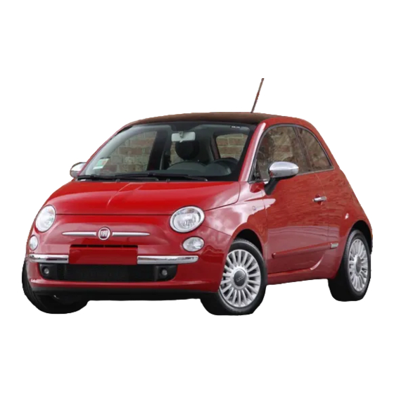 FIAT 500 MANUAL DE USO Y MANTENIMIENTO Descargar en PDF ManualsLib