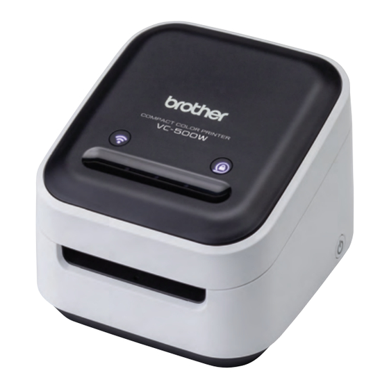 Brother VC-500W Guia Del Usuario