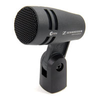 Sennheiser e 604 Instrucciones Para El Uso