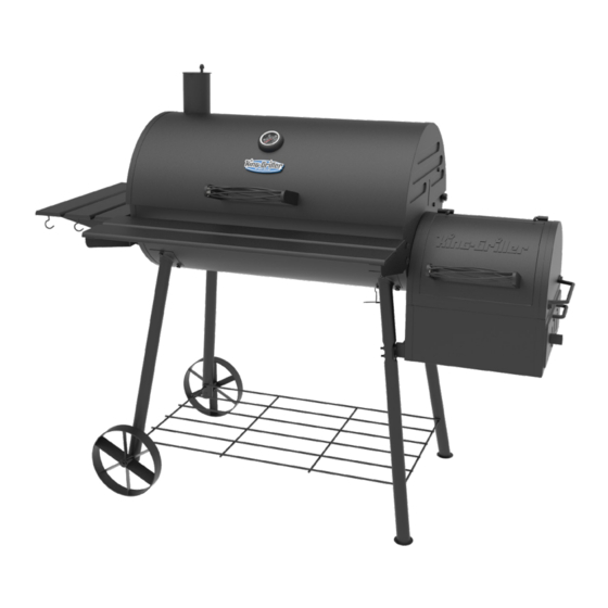 Char-Griller King-Griller SMOKIN' ACE 3018 El Manual Del Propietario