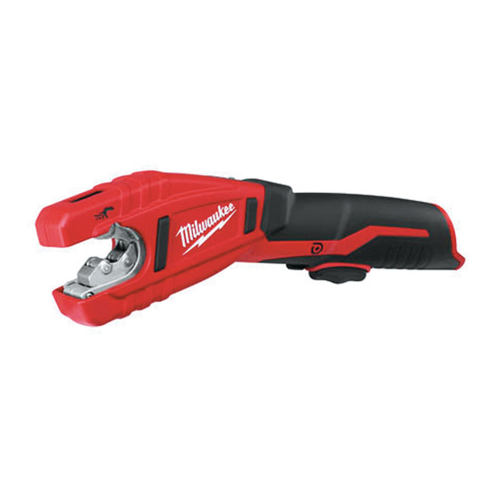 Milwaukee 2471-20 Manual Del Operador