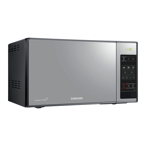 Samsung ME83X Manual Del Usuario