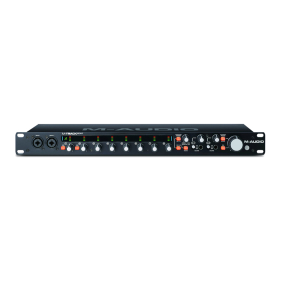 M-Audio M-Track Eight Guia Del Usuario