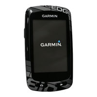 Garmin Edge 810 Guia De Inicio Rapido