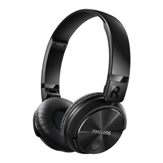 Philips SHB3060 Manual Del Usuario