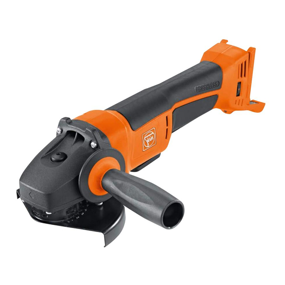 Fein CCG18-115 BL Manual De Instrucciones