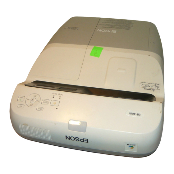 Epson EB-460i Manuales