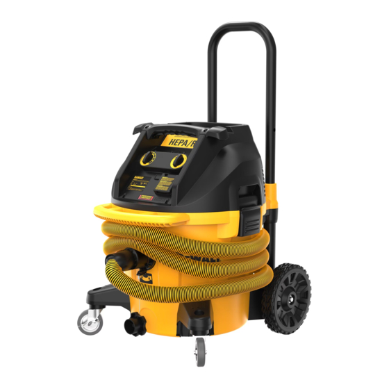 DeWalt DWV015 Manual De Instrucciones