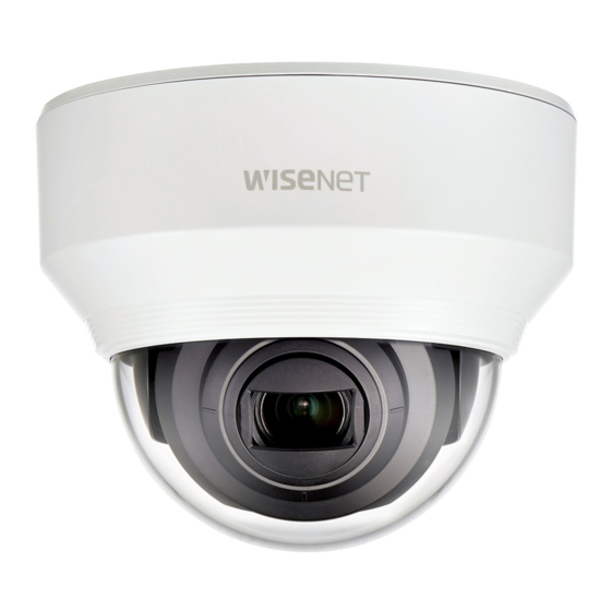 Wisenet XND-6080 Manual Del Usuario