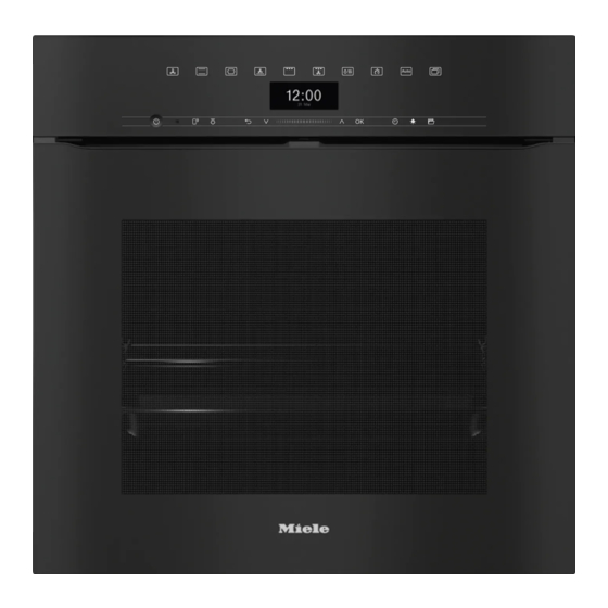 Miele H 7464 BPX Instrucciones De Manejo Y Montaje