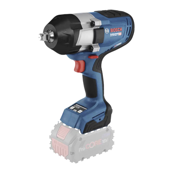 Bosch GDS Professional 18-1000 Manual Original