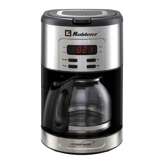 Koblenz CKM-215 IN Manual De Servicio