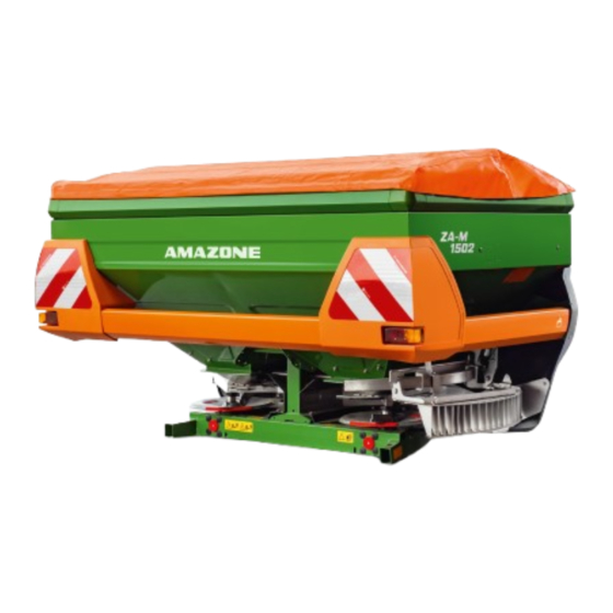 Amazone ZA-M Instrucciones De Servicio