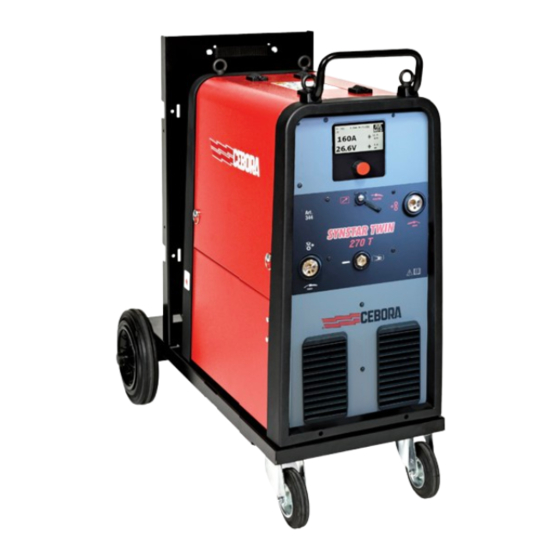 Cebora SYNSTAR TWIN 270 T Manual De Instrucciones