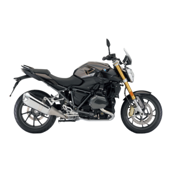 BMW Motorrad R 1200R 2017 Manuales