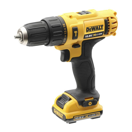 DeWalt DCD716 Manual Del Usuario