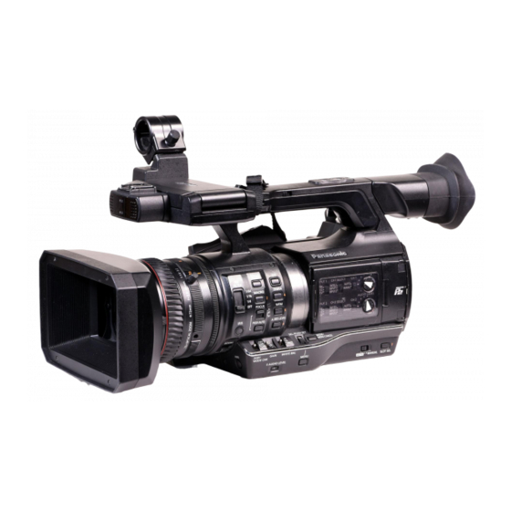Panasonic AJ-PX270EJ Instrucciones De Funcionamiento