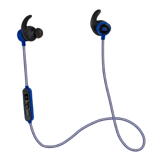 Harman JBL Reflect Mini BT Guia De Inicio Rapido