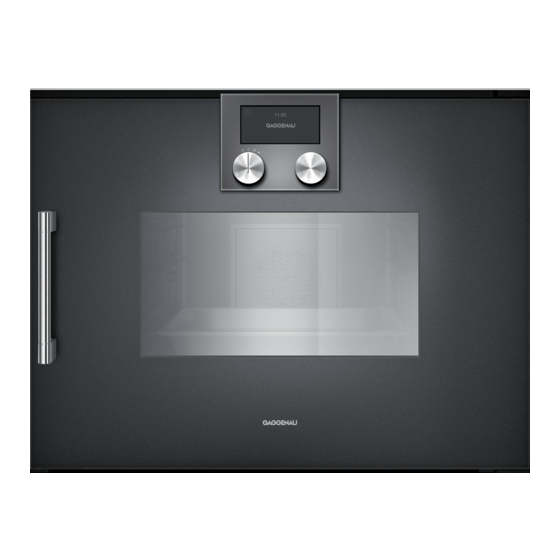 Gaggenau BSP 250 Instrucciones De Uso