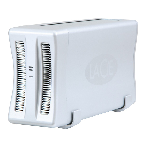 LaCie eSATA & USB Two Big Manuales