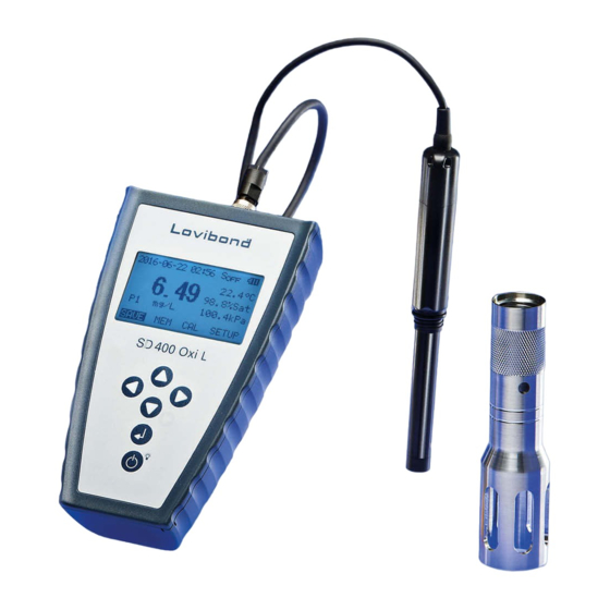 Tintometer Lovibond SD 400 Oxi L Instrucciones