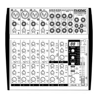 Phonic AM440 Manual Del Usuario