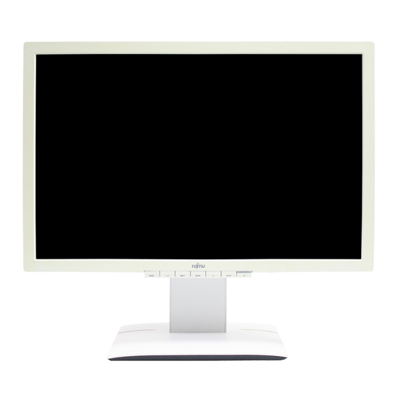 Fujitsu P24W-6 Guia De Inicio Rapido
